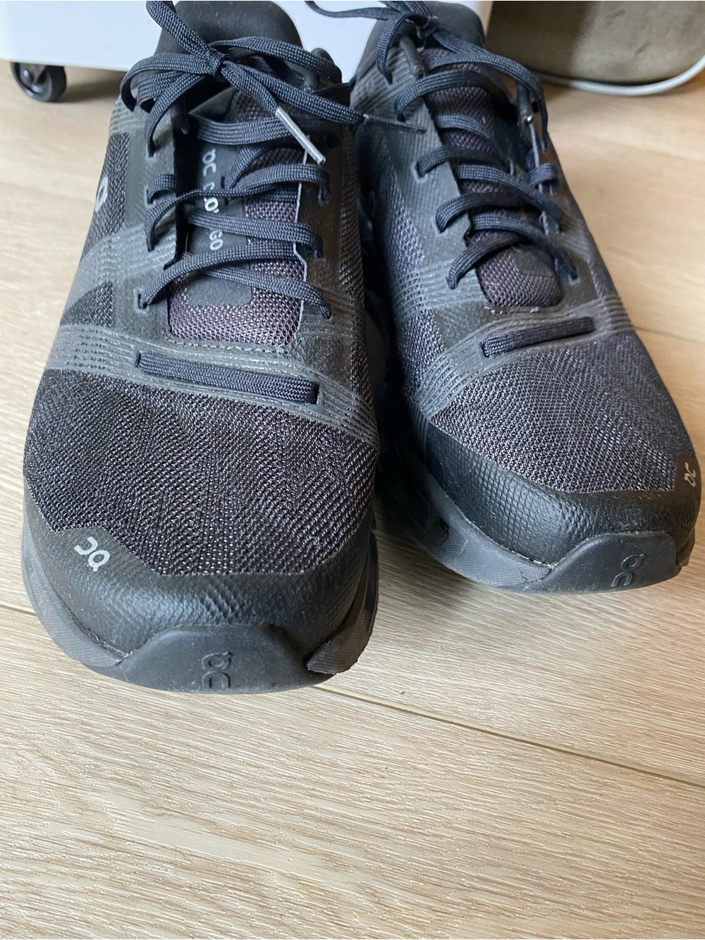 On CloudGo Black Running Shoes with Cloudtec Sole 42.5